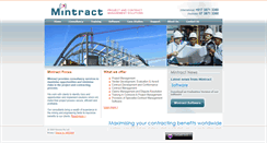 Desktop Screenshot of mintract.com
